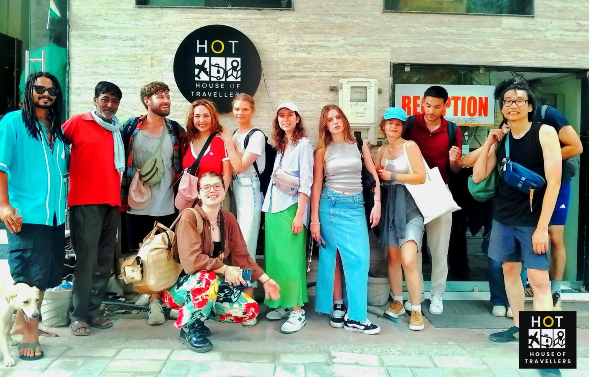 Hot - House Of Travellers Taj View Vandrerhjem Agra  Eksteriør bilde